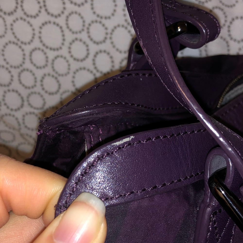 💕 SALE 💕 Burberry Purple Tote Bag - Picture 5 of 6
